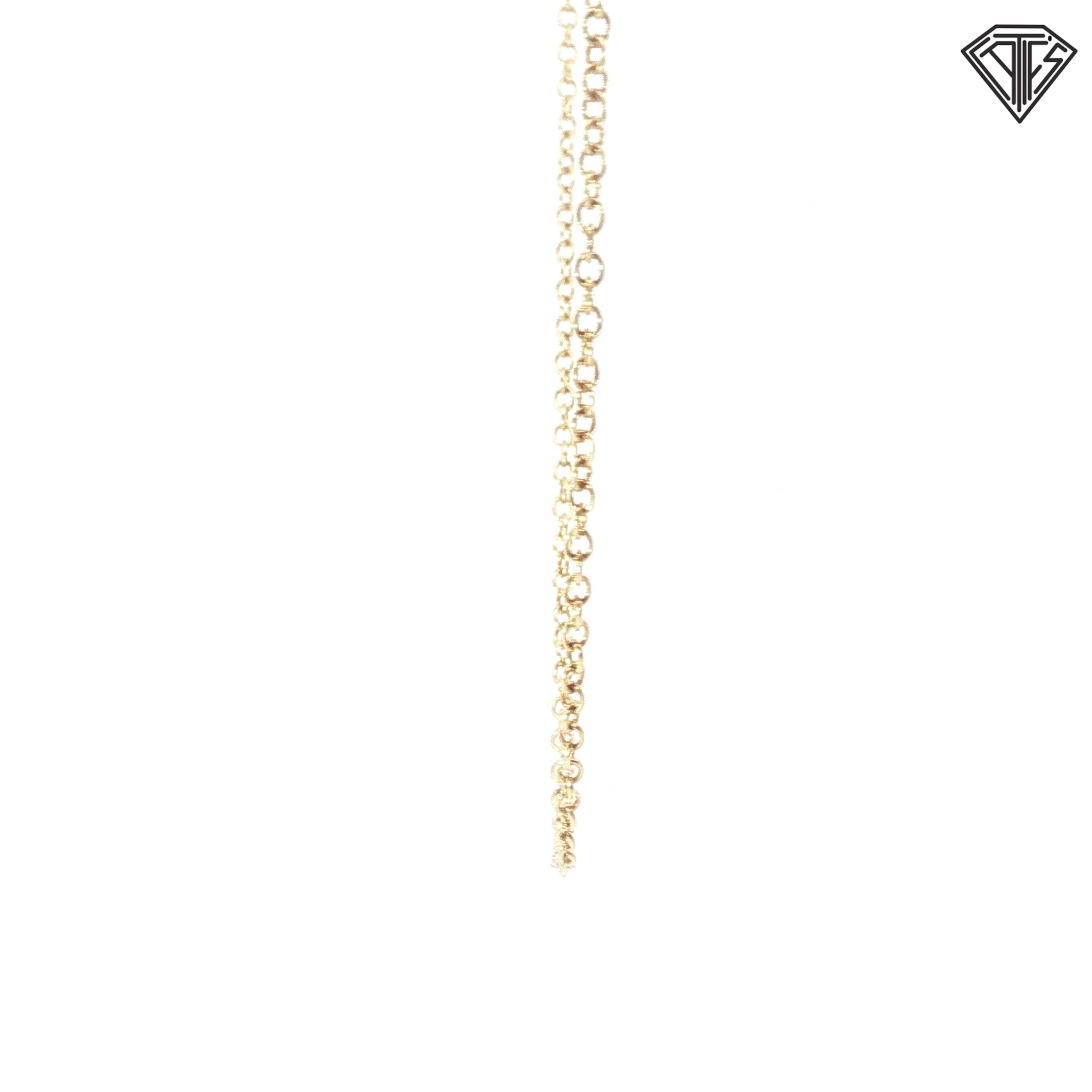 18k Yellow Gold Ippolita Link Necklace 3.6 gram 18"in