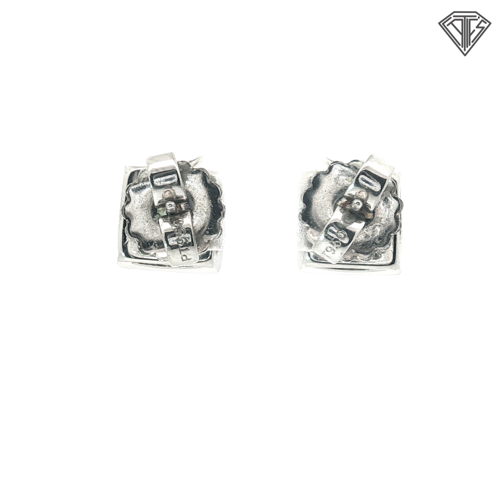 Platinum 1.94ct G VS2 Round and Baguette Mid-Century Spray Brooch, Circa 1945-1960 Vintage Brooch/ Pin
