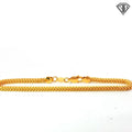 22k Yellow Gold Franco Bracelet 9.5 gram 7"inch