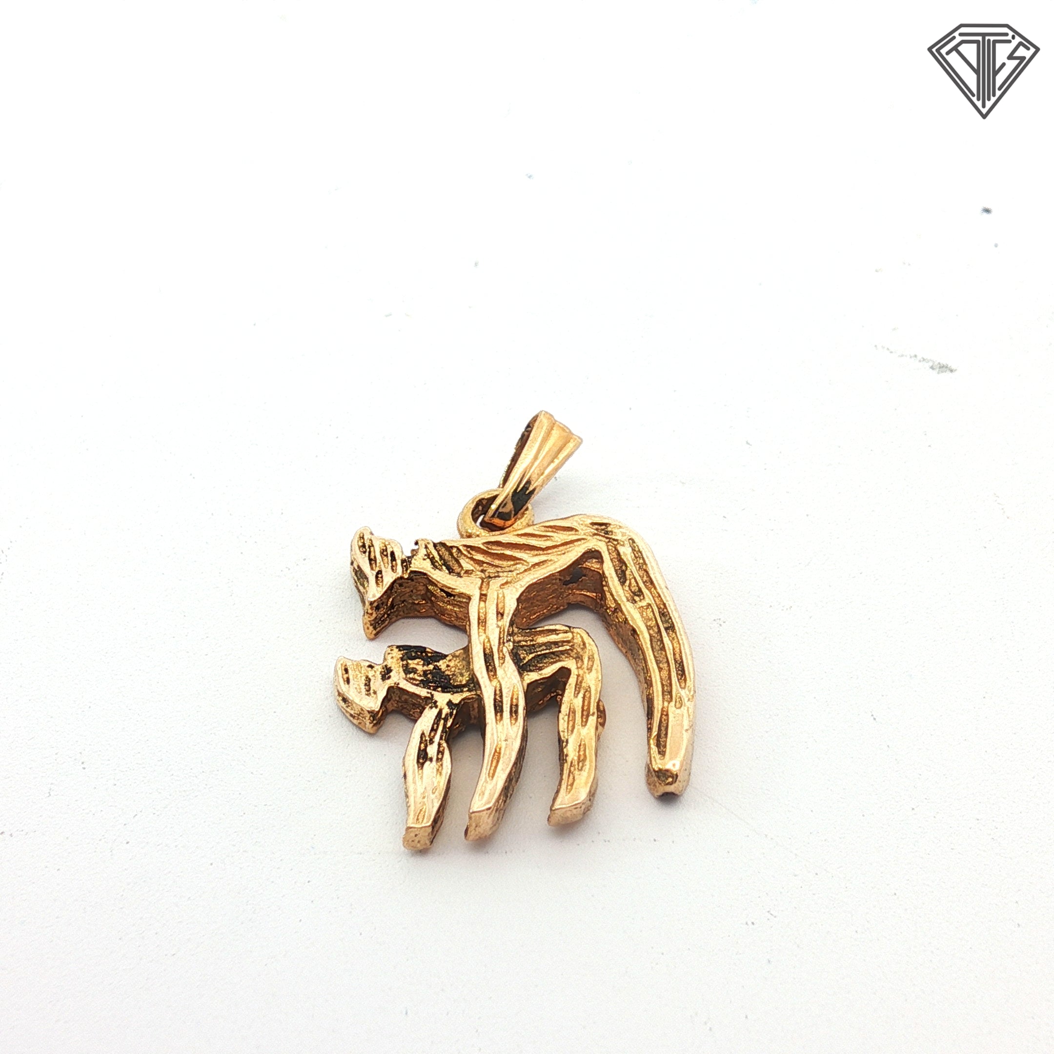 18k Yellow Gold Khai Pendant 1.8 gram