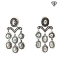 Pre-Loved John Hardy JAI Sterling Silver Kalahari Chandelier Earrings
