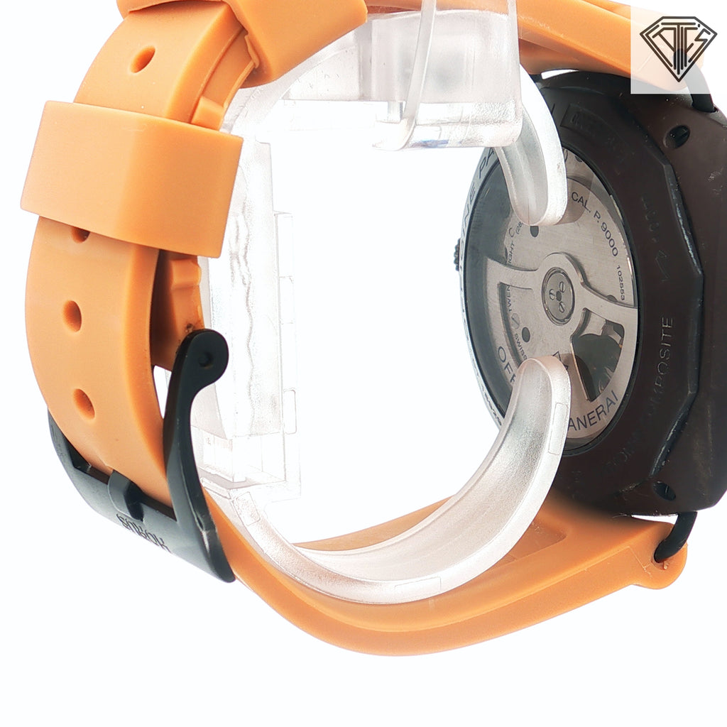 Pre-Owned Panerai Radiomir Black Seal 3 Day / Automatic/ 45mm/ Rubber Band/ Case Material Ceramic