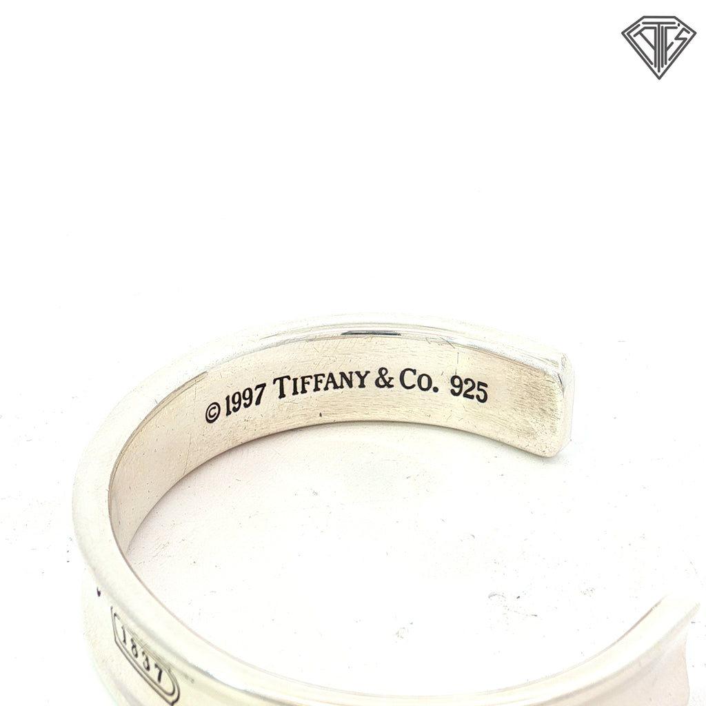 Pre-Loved Tiffany & Co. 1837 Silver Cuff Bracelet