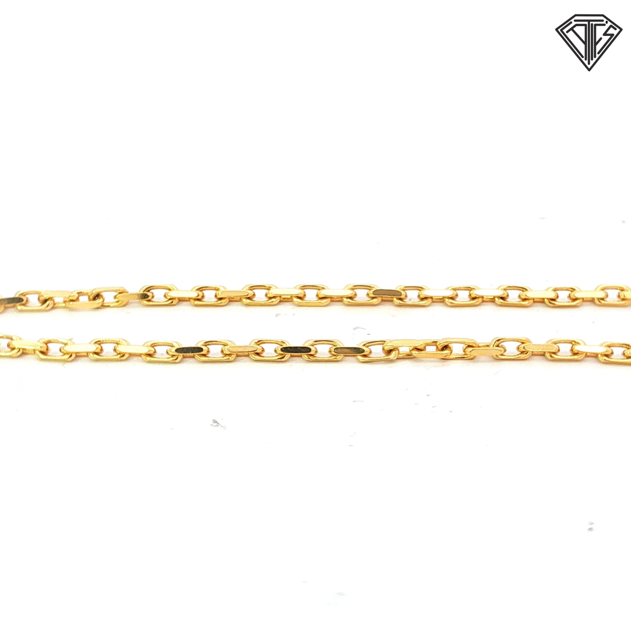 14k Yellow Gold Hermes Bracelet 5.4 gram 8"inch