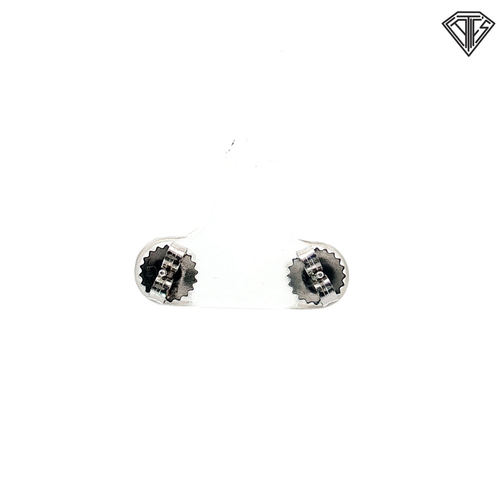 14k White Gold 2.00ct F I1 Round Diamond Stud Earrings