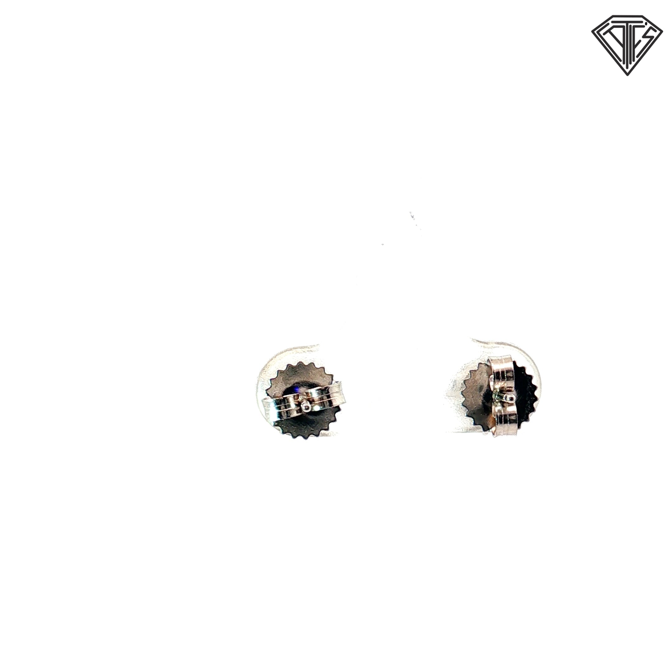 14k White Gold 2.05ct F/G SI1/ SI2 Round Diamond Stud Earrings