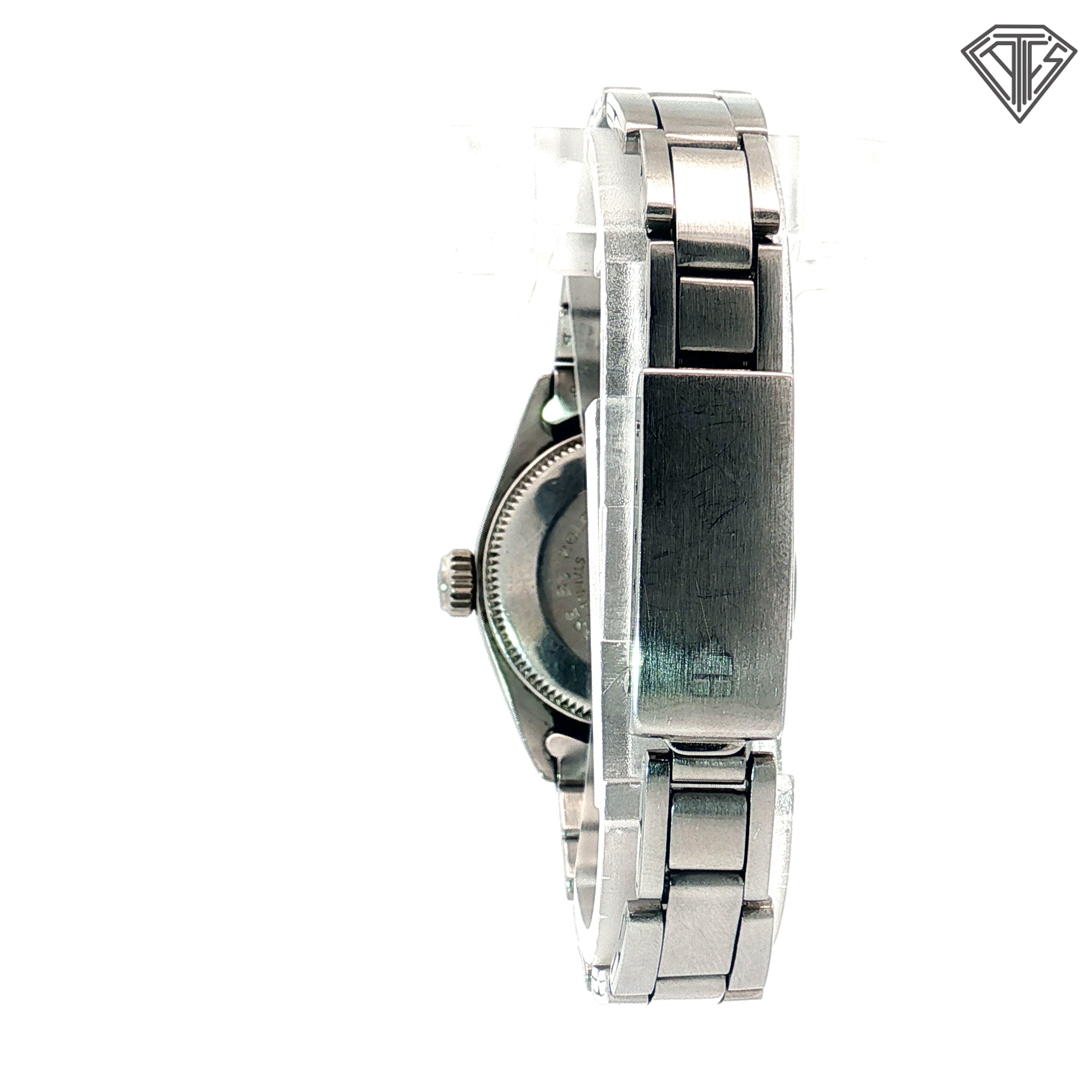 Pre-Loved Vintage Tudor Princess Oyster Date /25 x 31 mm /Steel / Grey Marker Watch/ Automatic/ Watch