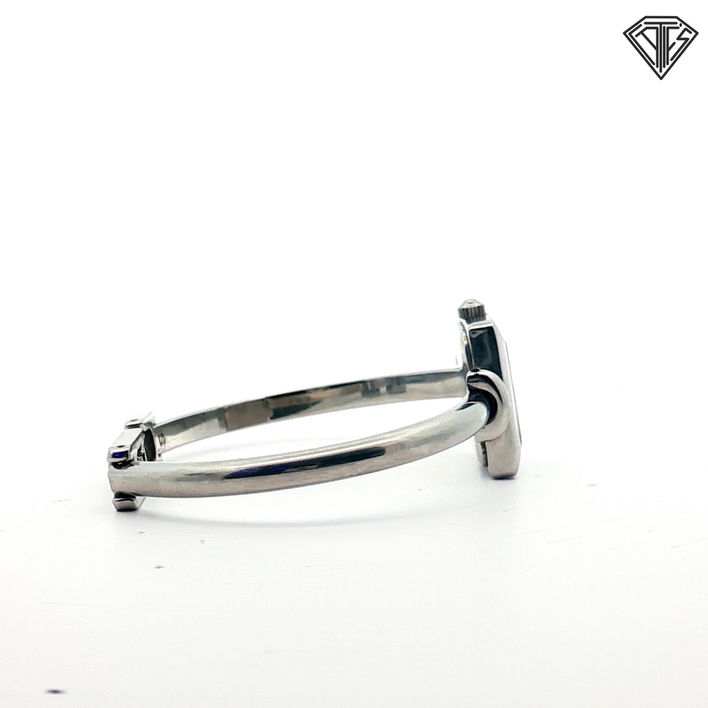 Pre-Loved Gucci 1900 Series Watch 20mm x 20mm / Silver Dial/ Steel/ 5.5"inch or Smaller
