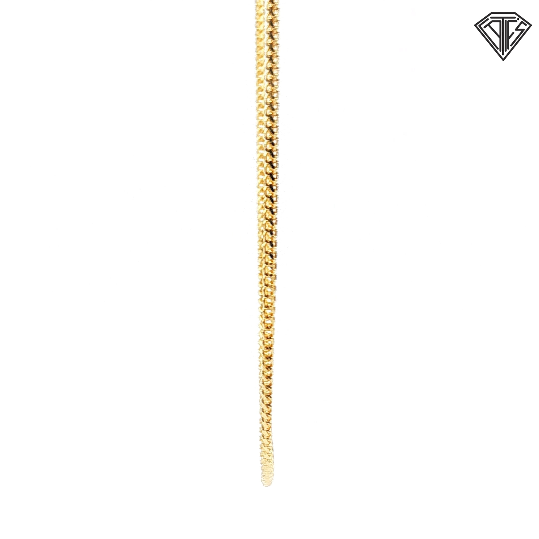 14k Yellow Gold Curb Chain 8.30 gram 24" inch