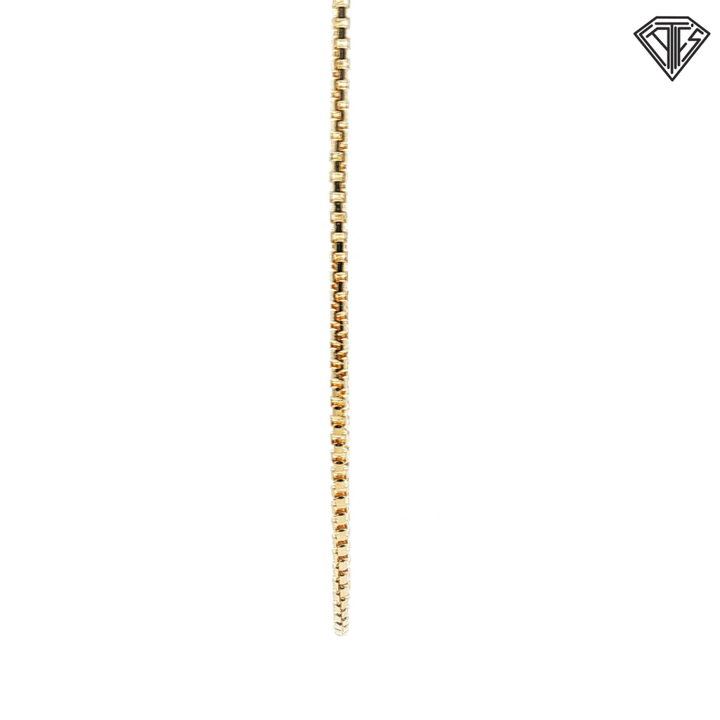 14k Yellow Gold Franco Necklace 9.2 gram 20" inch