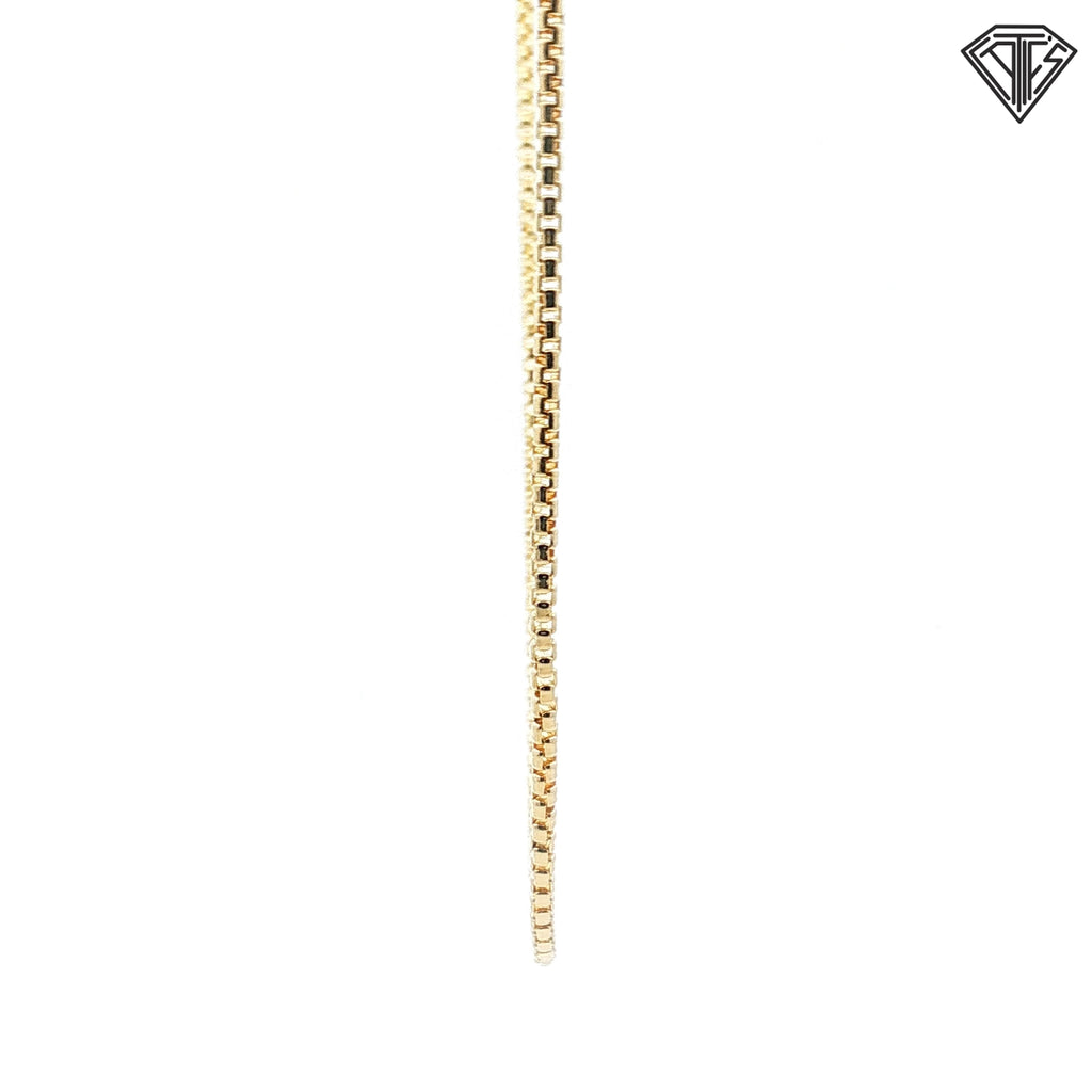 14k Yellow Gold Franco Necklace 9.2 gram 20" inch