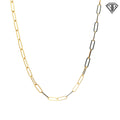 14k Yellow Gold Open Link Necklace 4.50 gram 20"inch