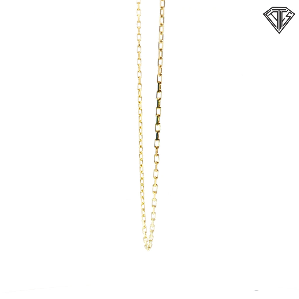 14k Yellow Gold Hermes Necklace 3.6 gram 20"inch