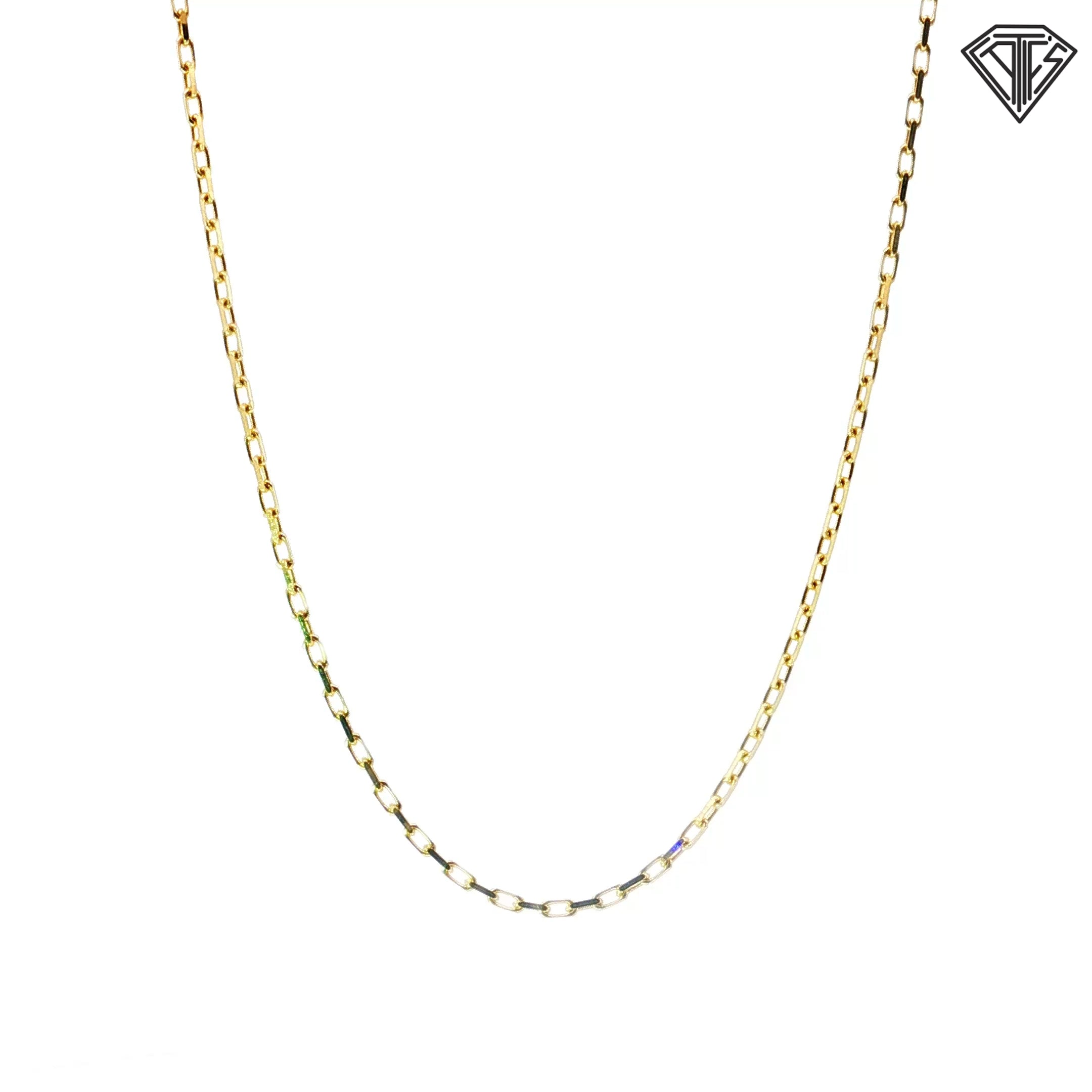 14k Yellow Gold Hermes Necklace 3.6 gram 20"inch