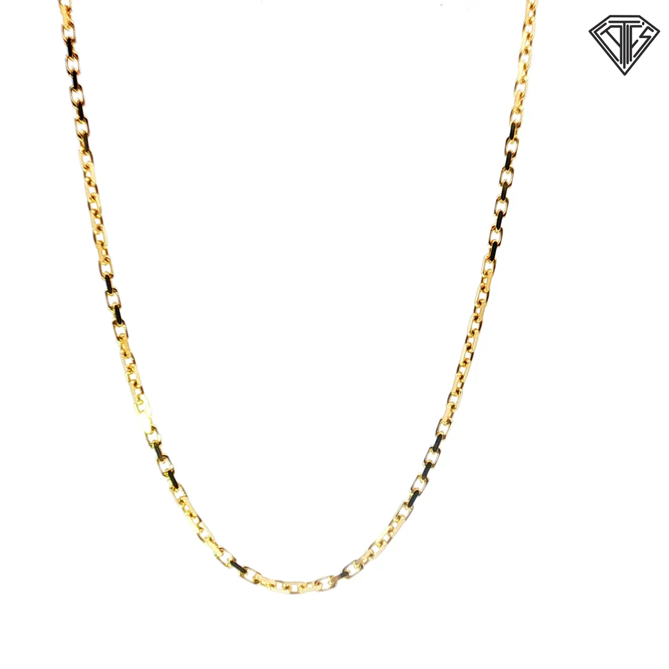 14k Yellow Gold Hermes Necklace 3.10 gram 18"inch