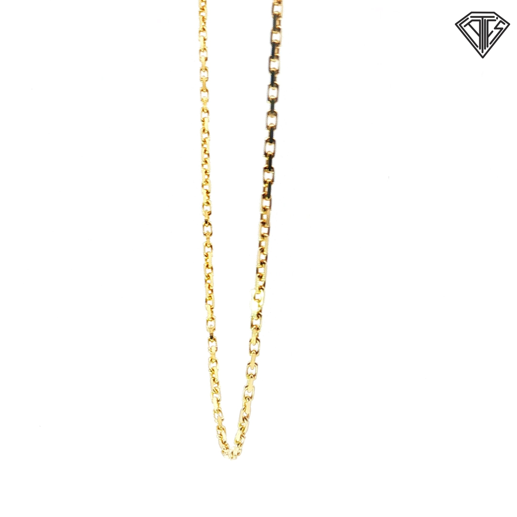 14k Yellow Gold Hermes Necklace 3.10 gram 18"inch