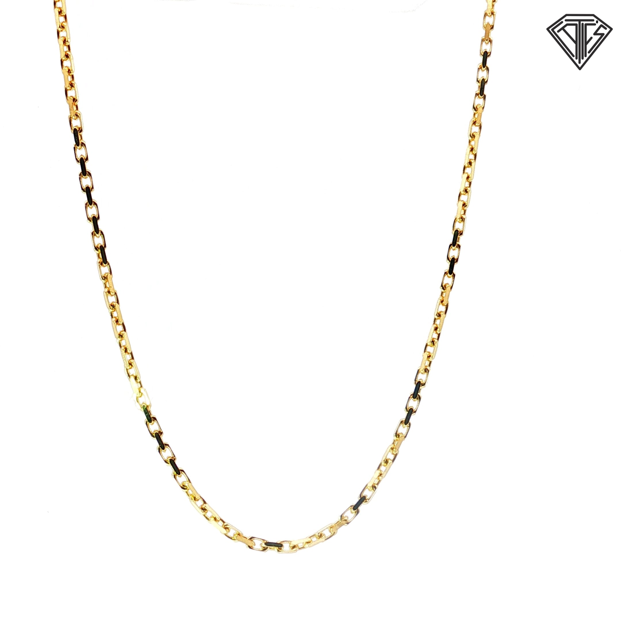 14k Yellow Gold Hermes Necklace 3.10 gram 18"inch