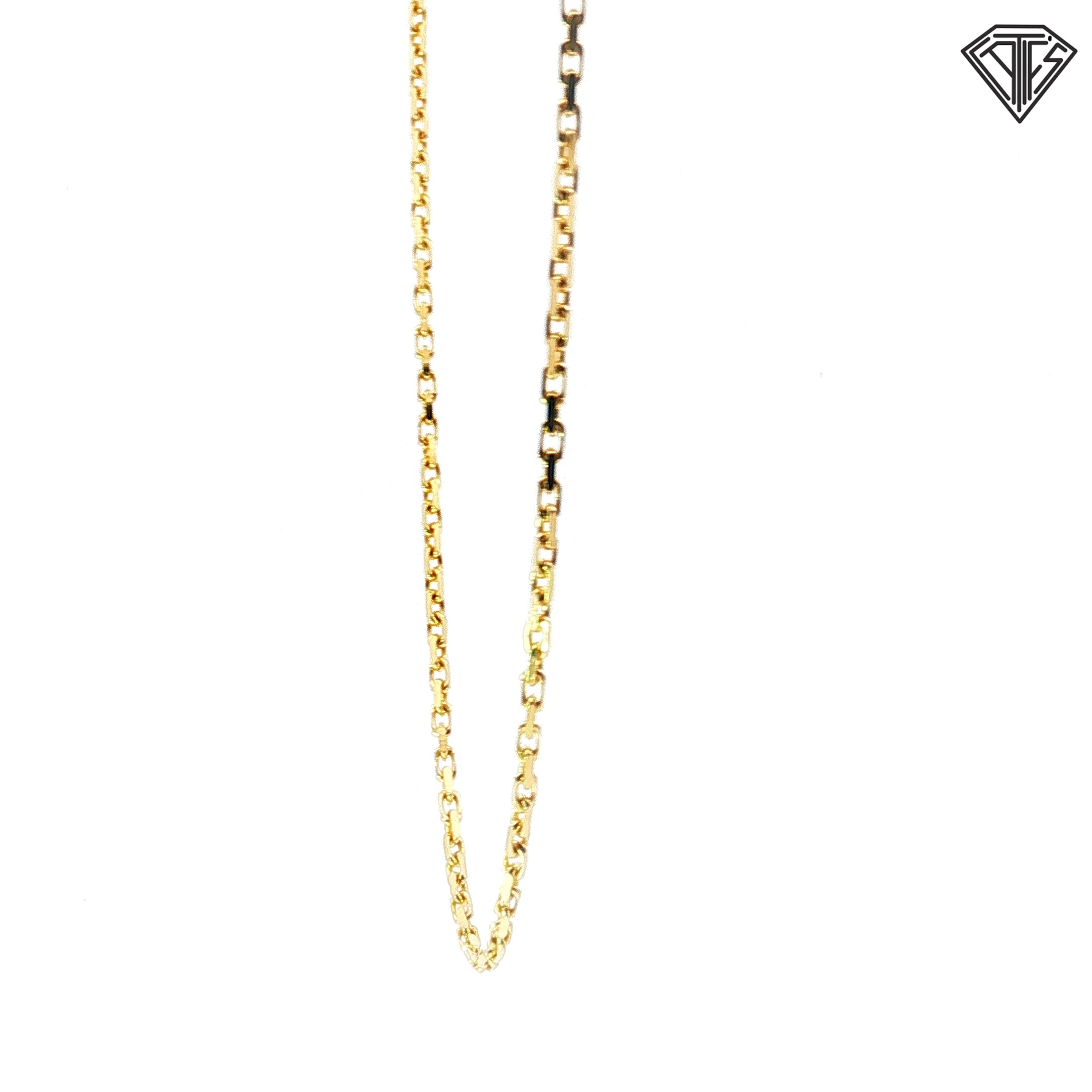 14k Yellow Gold Hermes Necklace 3.10 gram 18"inch