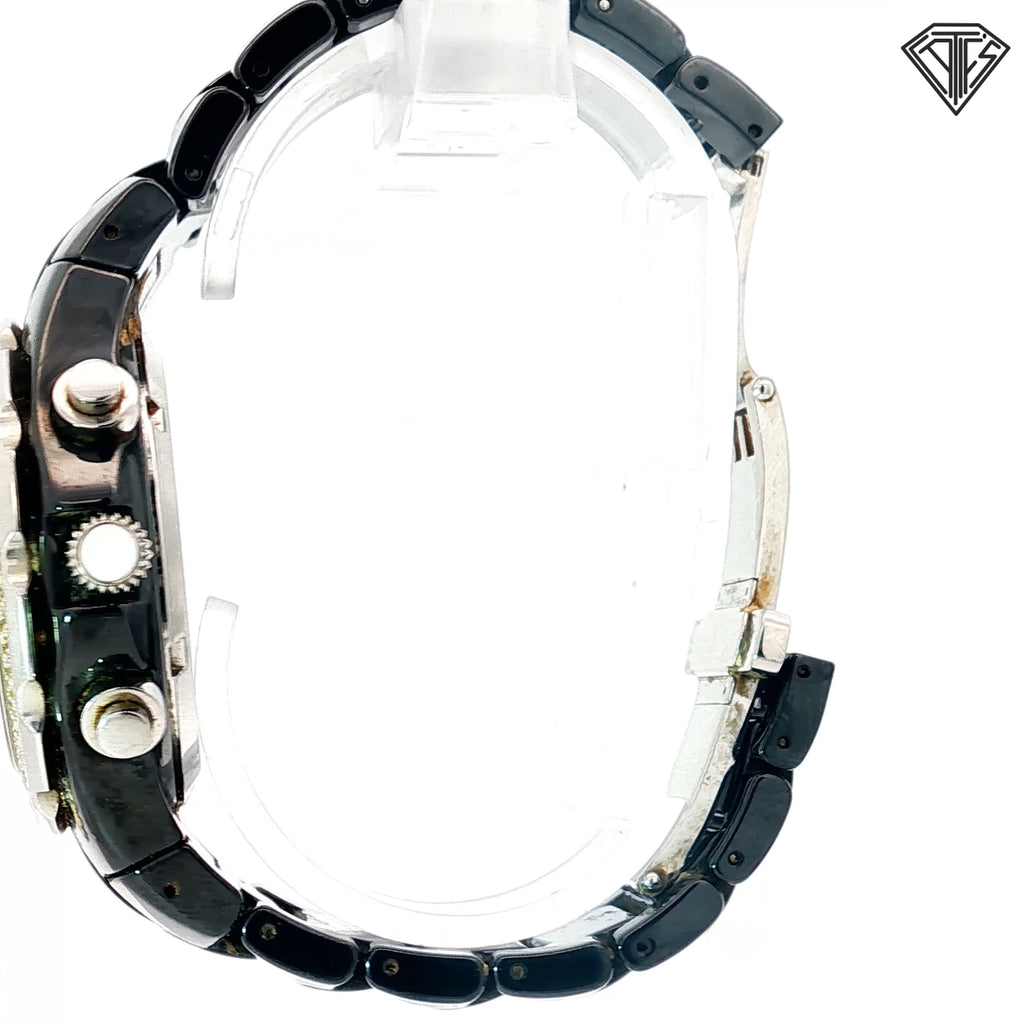 Pre-Loved Michele Tahatian Black Ceramic / Sapphire Crystal/ Chronograph/ 35mm
