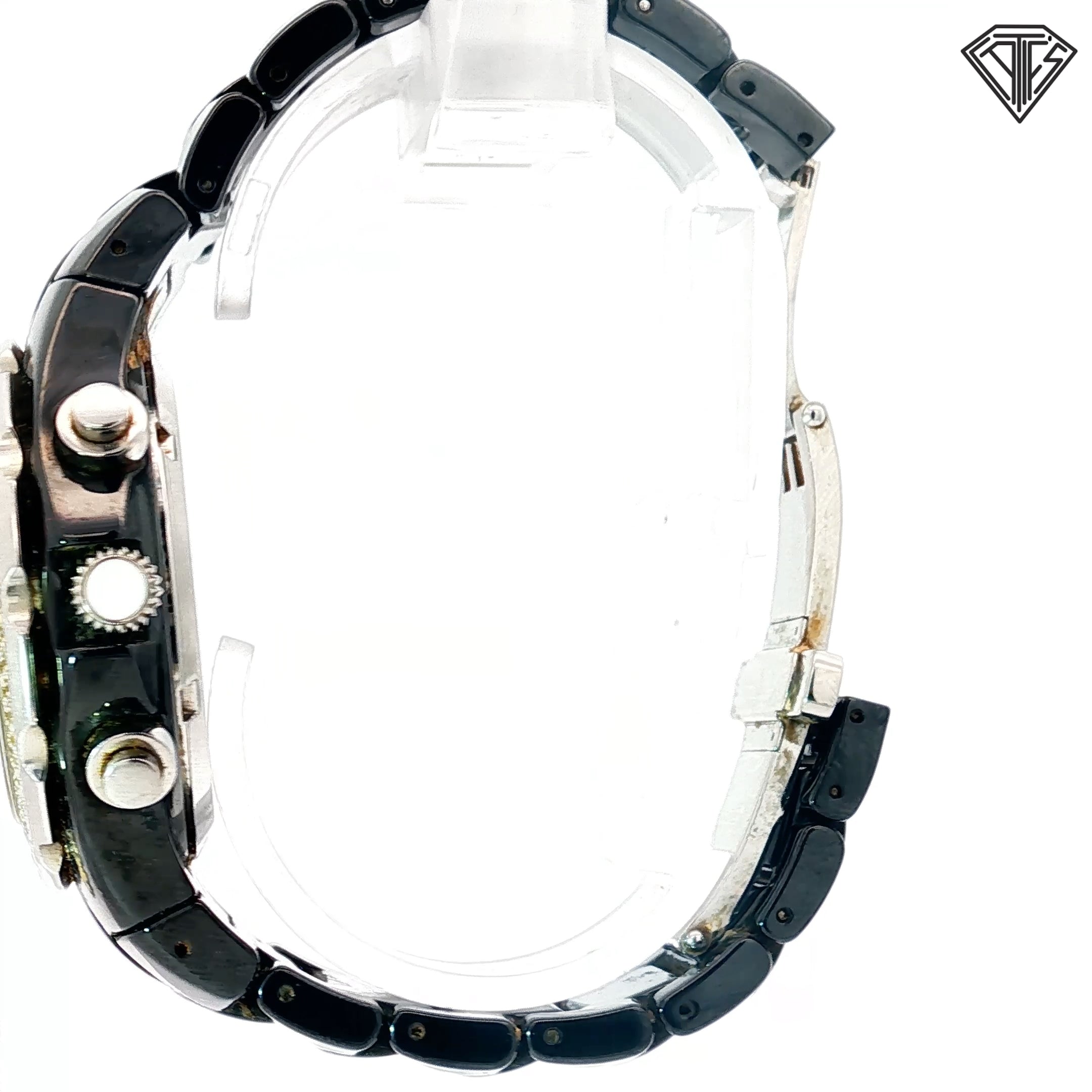 Pre-Loved Michele Tahatian Black Ceramic / Sapphire Crystal/ Chronograph/ 35mm