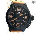 Pre-Owned TW Steel Canteen Automatic /Tan Leather / Strap/ 45mm /with Box