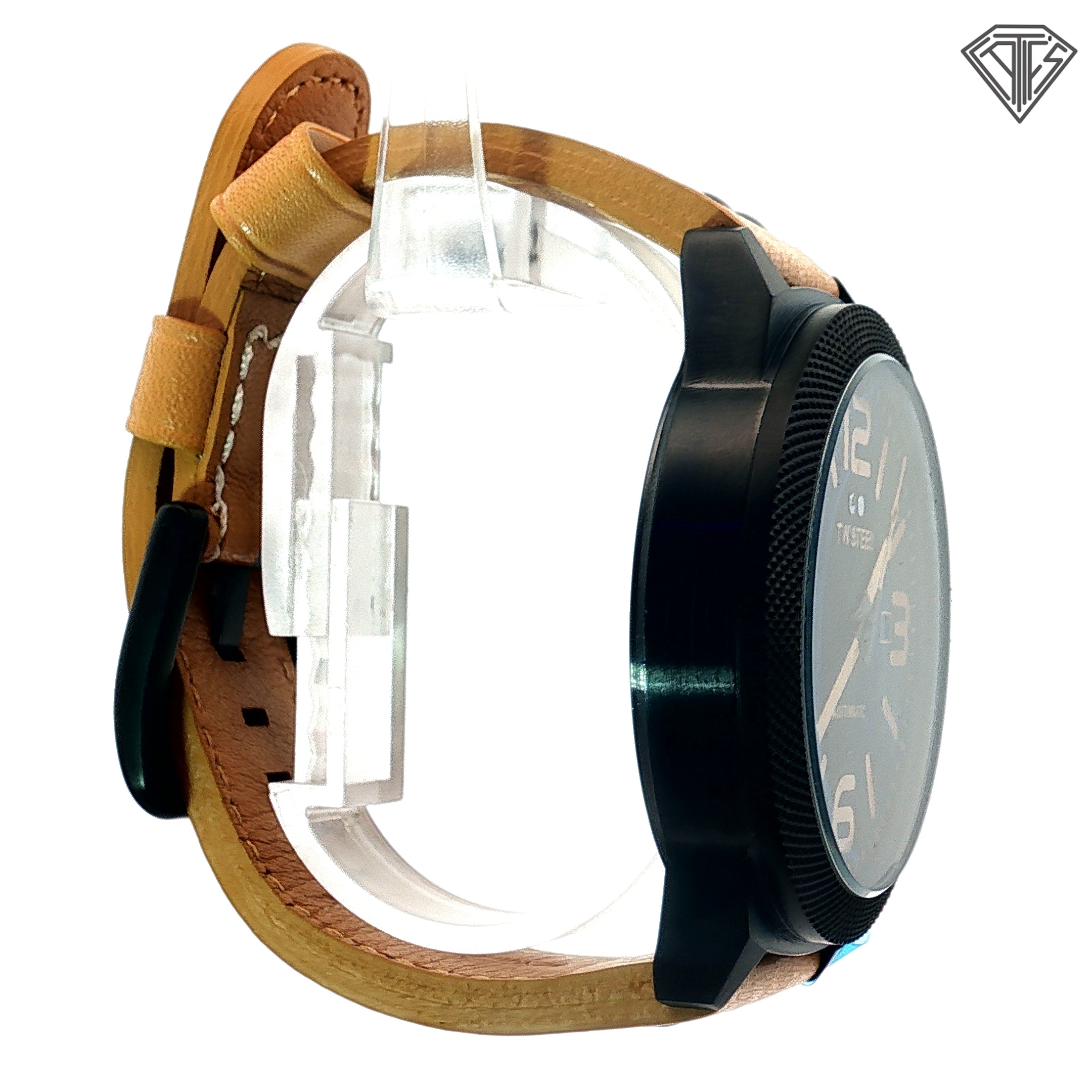 Pre-Owned TW Steel Canteen Automatic /Tan Leather / Strap/ 45mm /with Box
