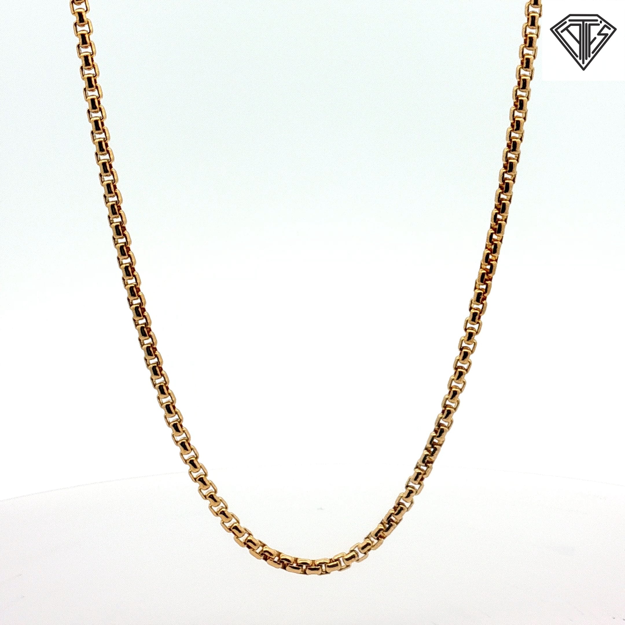 14k Yellow Gold Franco Necklace 19.6 gram  22"inch