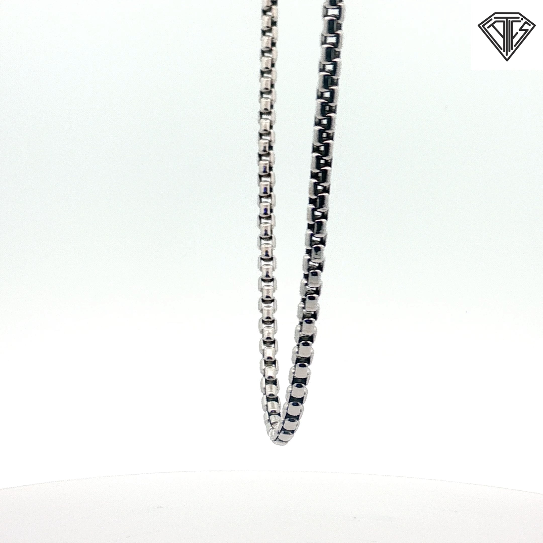 14k White Gold Franco Chain 14.5 gram 22" inch