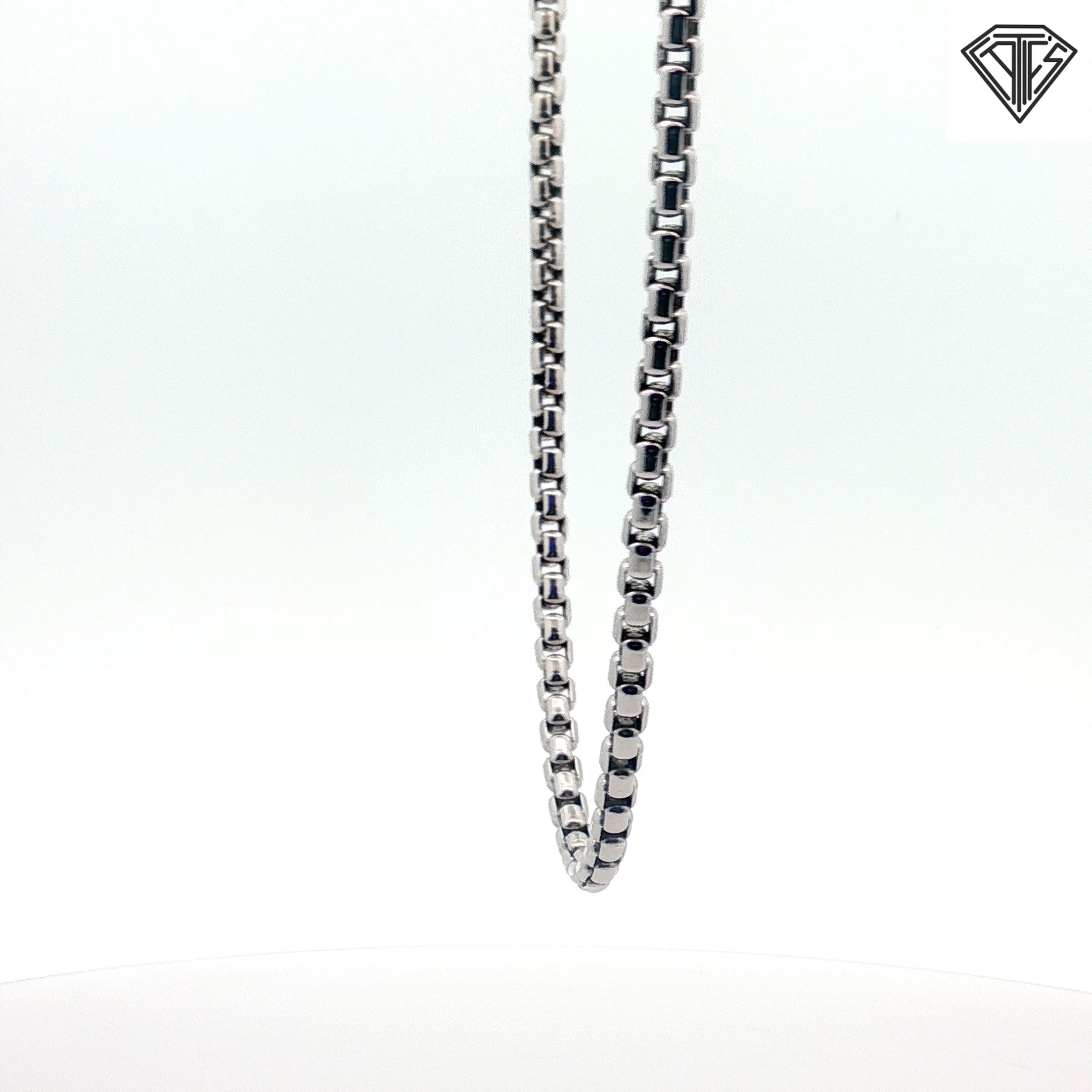 14k White Gold Franco Chain 14.5 gram 22" inch