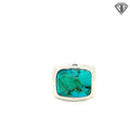Vintage Silver Turquoise Ring 14.8 gram Size 6.75