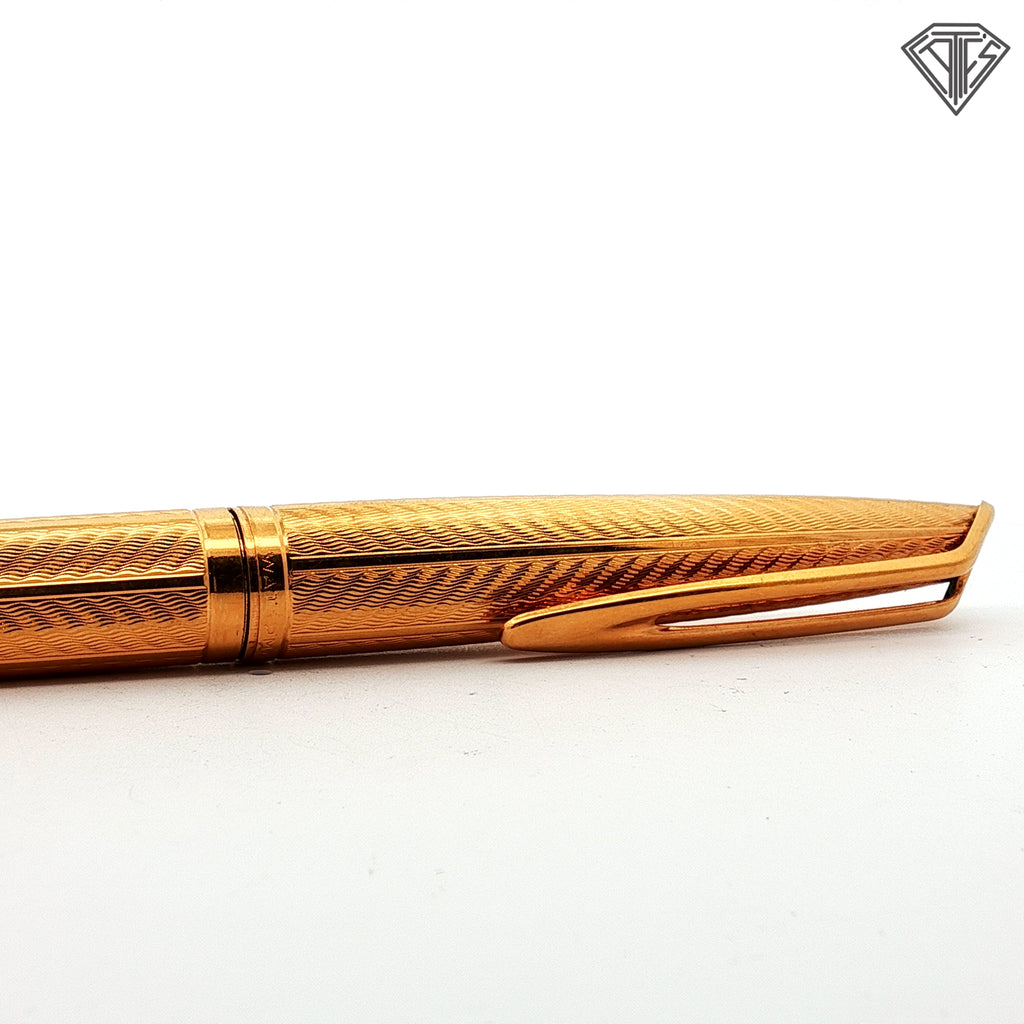 Vintage Waterman Gold Plated Fountain Pen (Needs Ink)