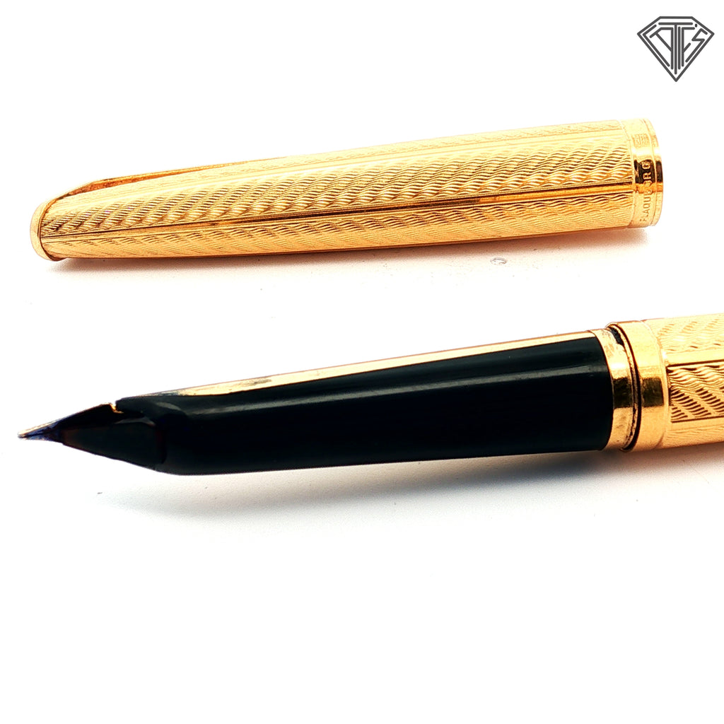 Vintage Waterman Gold Plated Fountain Pen (Needs Ink)