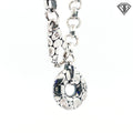 Pre-Loved John Hardy Sterling Silver Kali Link Pebble Charm Necklace