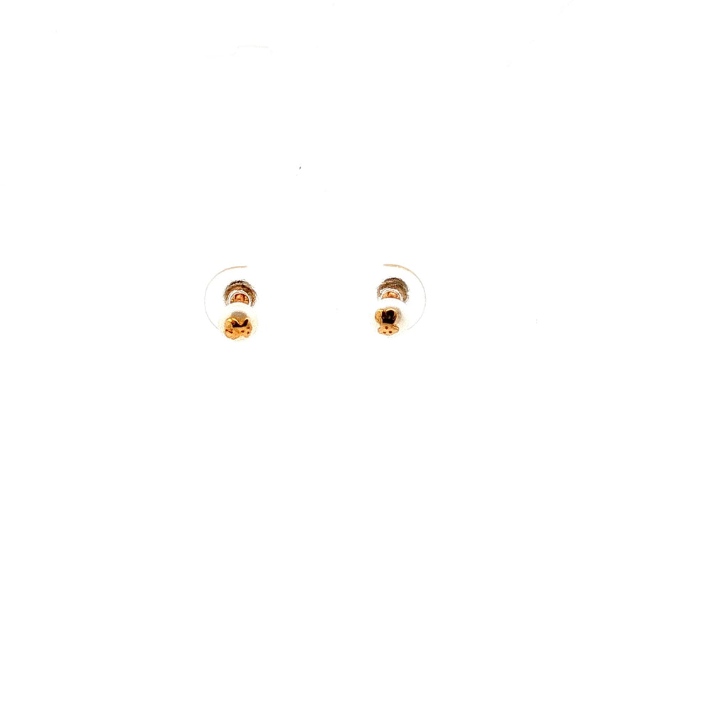 14k Yellow Gold Baby Pearl Stud Earrings