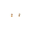 14k Yellow Gold Baby Pearl Stud Earrings