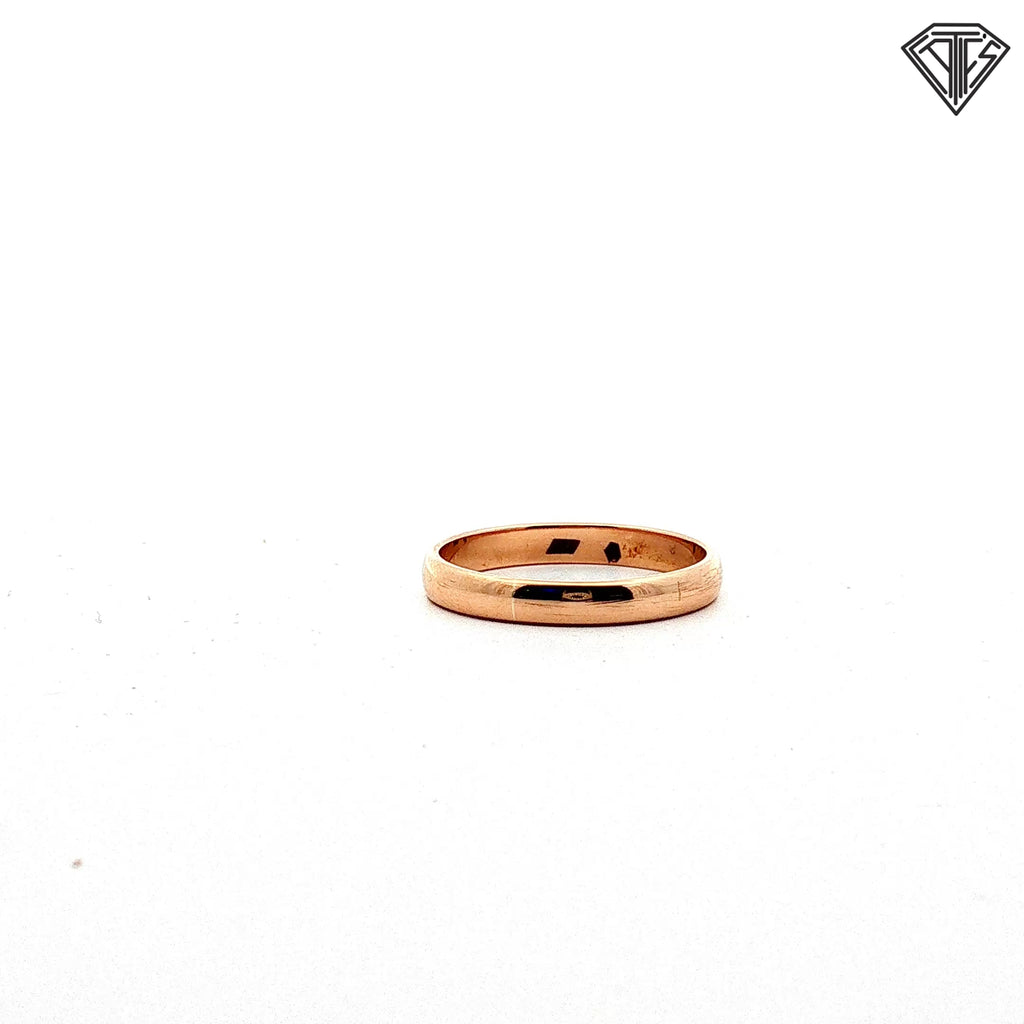 14k Yellow Gold Classic Regular Comfort-Fit Wedding Band 2.4 gram Size 7.5
