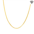 14k Yellow Gold Franco Necklace 16"inch 4.2 gram