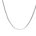 18k White Gold Snake Necklace 3.50 gram 16"inch