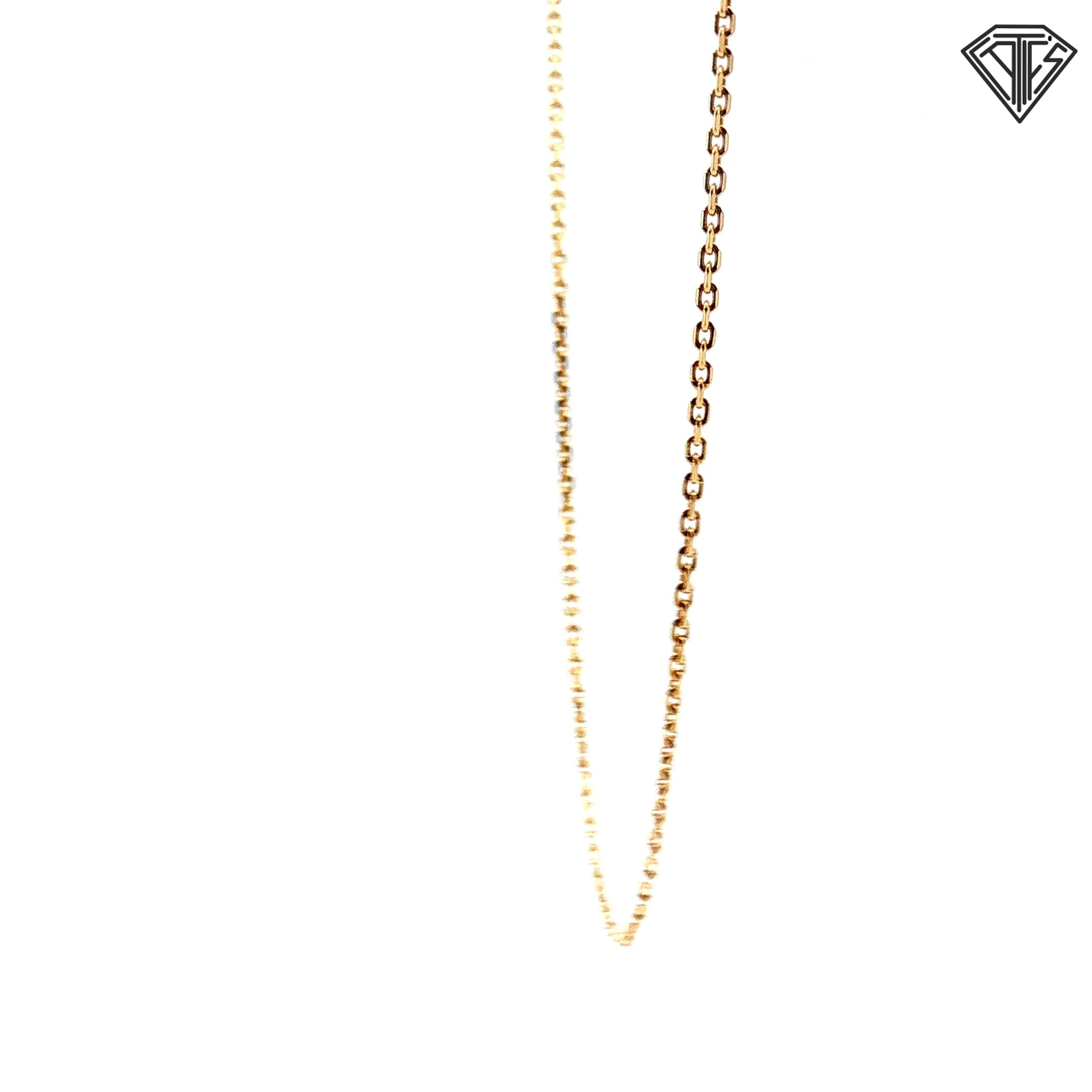 14k Yellow Gold Link Necklace 3.9 gram 16"inch