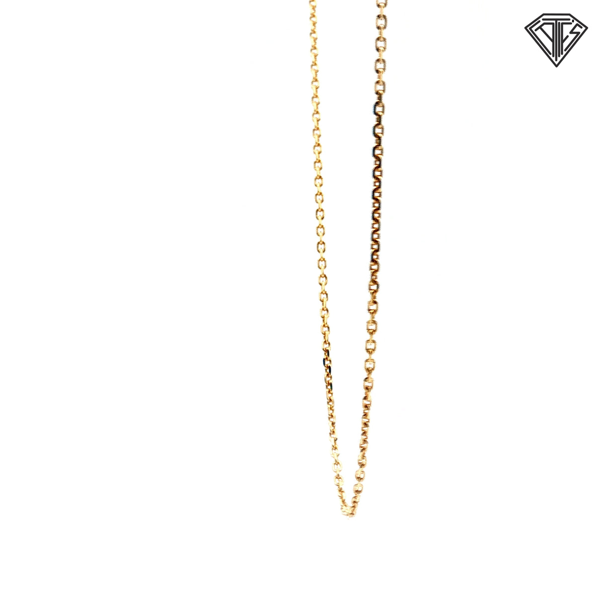 14k Yellow Gold Link Necklace 3.9 gram 16"inch