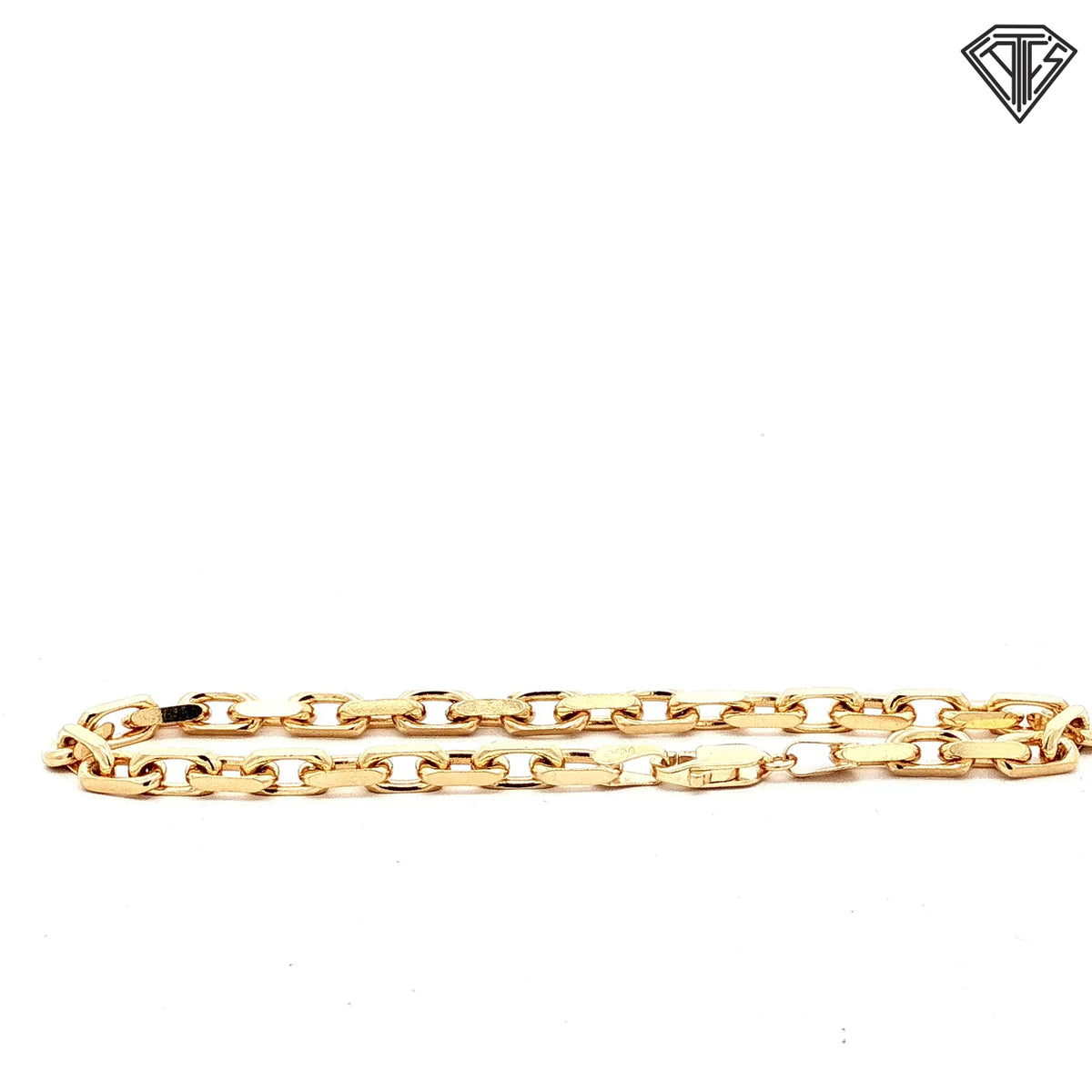 14k Yellow Gold Hermes Bracelet 7"inch 9.3 gram