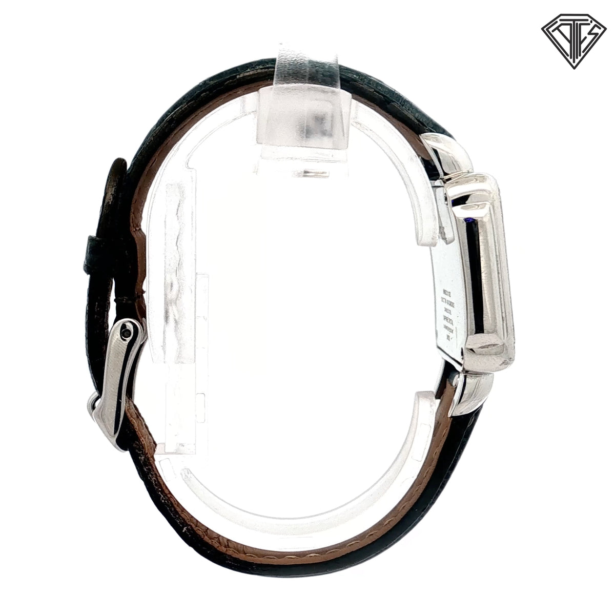 Pre-Loved Michele Deco Diamond Bezel with Leather Band and Mother of Pearl Dial / Automatic Movement