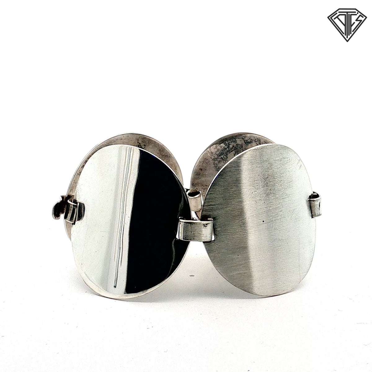 Sterling Silver Circular Bracelet 7" 65.6 gram
