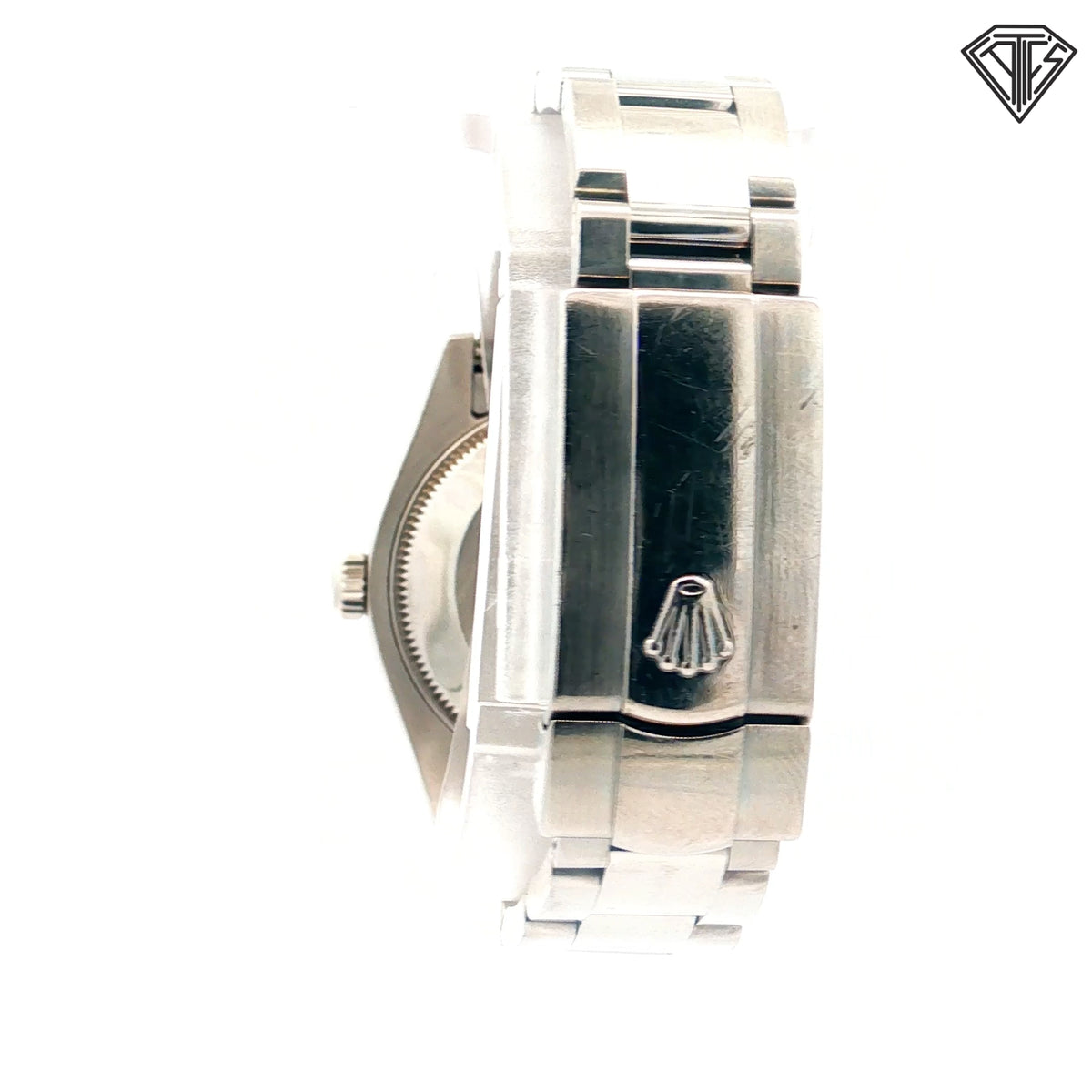 Pre-Owned Rolex Date Just /White Dial / 31mm/ Automatic Movement/ Roman Number Dial/ Sapphire Crystal/ Stainless Steel/ Oyster Band/ Ref# 178240