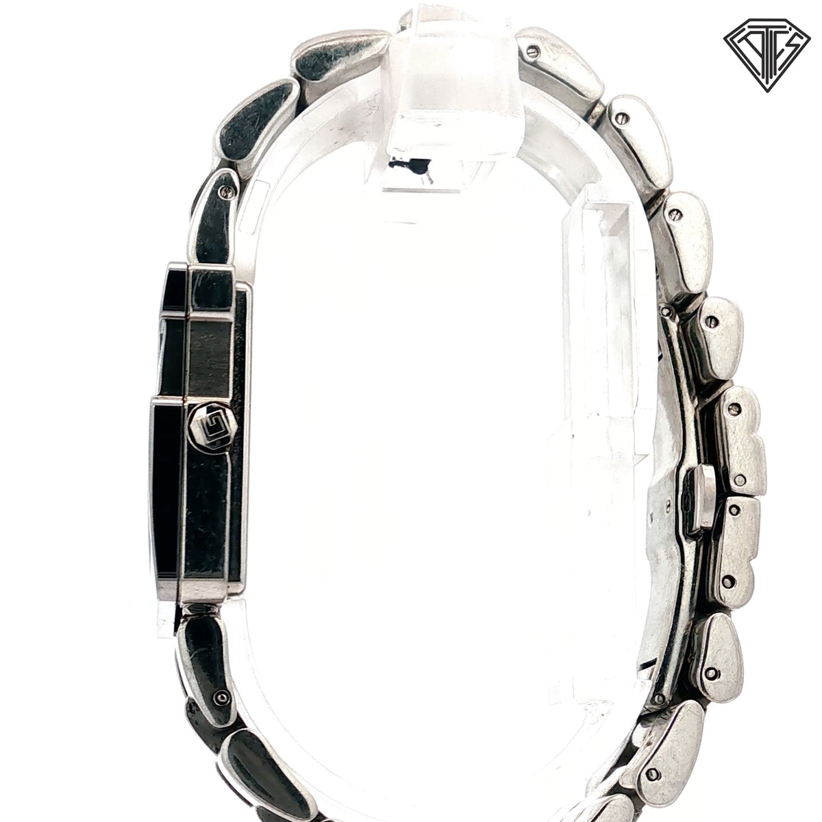 Pre-Loved Gucci  Signature G Series Link Bracelet Watch / 40mm/ Stainless Steel/ Gray Dial/ Quartz Movement