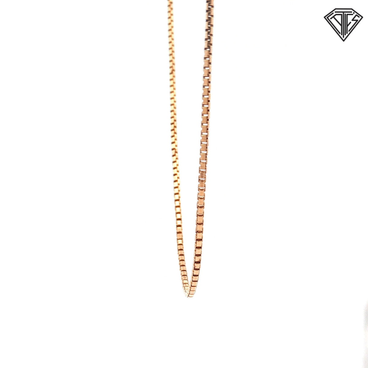 14k Yellow Gold Box Necklace 5.00 gram 16"inch