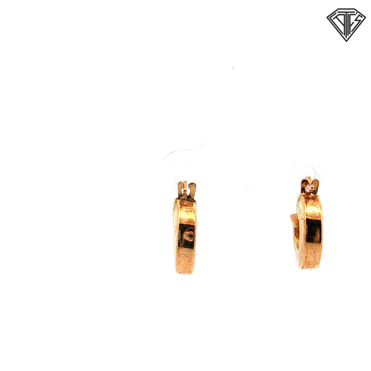 18k Yellow Gold Small Hoop Earring 1.2 gram