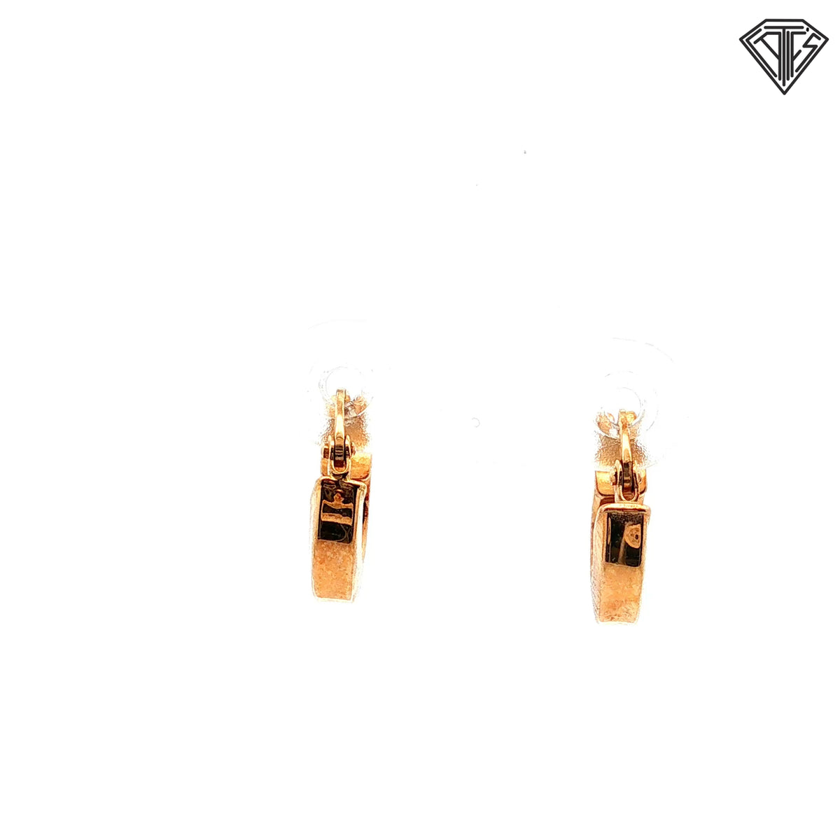 18k Yellow Gold Small Hoop Earring 1.2 gram
