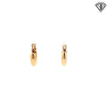 14k Yellow Gold Small Hoop Earrings 1.0 gram