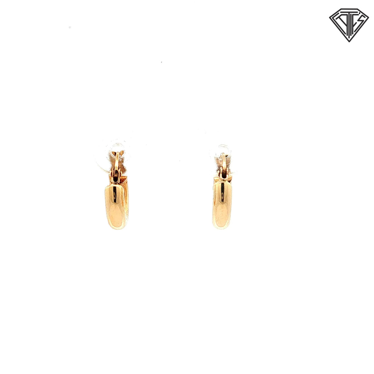 14k Yellow Gold Small Hoop Earrings 1.0 gram